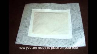 Detox Foot Pads  How To Use Them [upl. by Atims772]