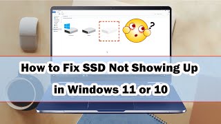 How to Fix SSD Not Showing Up  Activate New Hard Drives  3 Ways [upl. by Eirased]