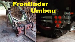 Hydraulische Gerätebetätigung Eigenbau  Teil 1  Baas Frontlader  DIY  Fendt Farmer 4s [upl. by Atoked]