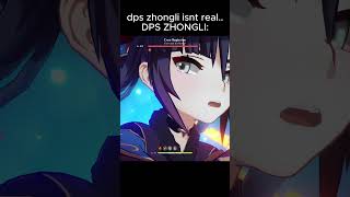 dps zhongli isnt real he cant hurt you😂 [upl. by Akenihs399]