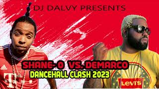 Demarco vs Shane O  Shaneo Vs Demarco Round 1 Lyrical Clash  Dancehall Mix 2023 Raw [upl. by Alberic]