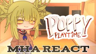 Mha react to Poppy playtime Huggy❤️ 15k subs ❤️ [upl. by Puklich]