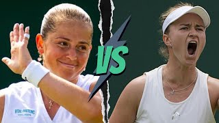 Jelena Ostapenko vs Barbora Krejcikova Wimbledon QuarterFinal Preview amp Prediction [upl. by Armalla637]