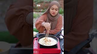 RAMEN CARBONARA FT CHEESE SUSU amp TELUR [upl. by Essilevi]