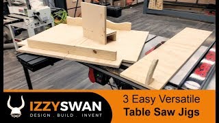 3 Easy Table Saw Jig  How To [upl. by Tadashi500]