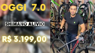 Mais uma bike vendida Oggi 70  Shimano Alivio 2x9 [upl. by Anahsirk403]