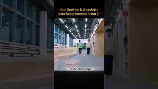 Kim Seokjin amp Ji seokjin bast funny🤣 moment in run jin shorts jin kimseokjin jiseokjin bts [upl. by Akcirre]