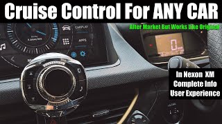 Complete Information of After Market Cruise Control For ANY CAR Nexon Diesel caraccessories [upl. by Onid]