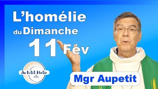 Évangile et homélie du Dimanche 11 Février  Avec Mgr Aupetit [upl. by Everest336]