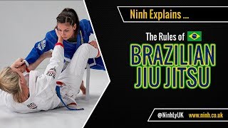 The Rules of Brazilian Jiu Jitsu BJJ  EXPLAINED [upl. by Phene]