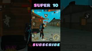 SUPER 10 INJECT 03👿 HP 🤖gameplay freefire shortvideo shortfeed handcam tondegamer shorts [upl. by Akinehs]