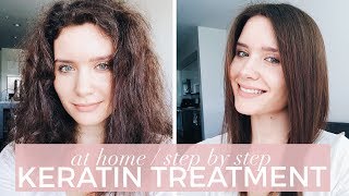 HOW TO Brazilian Blowout  Keratin Treatment At Home  Step by Step Tips [upl. by Audie]