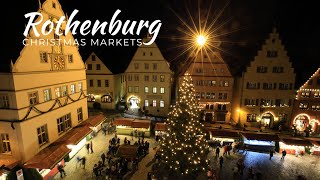 Rothenburg ob der Tauber Christmas Markets [upl. by Ermengarde]