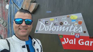 4K Dolomites Ride Pordoi Pass amp Gardena Pass amp Sella Pass [upl. by Pitzer]