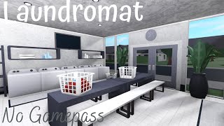 Roblox  Bloxburg No Gamepass Laundromat Speedbuild  Tapioca [upl. by Clinton]