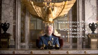 Snows Speech  The Hunger Games Mockingjay Part 1 Score by James Newton Howard [upl. by Lose]