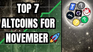 7 LOW CAP ALTCOINS FOR NOVEMBER 2024 🔥🪙🚀 HUGE DISCOUNTS altcoins cryptocrash [upl. by Kassey853]