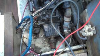 Yanmar 2QM 15 diesel sailboat engine Yanmar 2QM 15mp4 [upl. by Joannes]