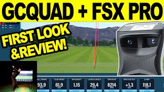 GCQUAD  FSX PRO  First Look amp FULL Review NEW Foresight Sports Software [upl. by Rammus]