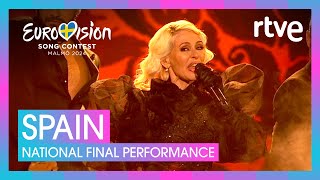 Nebulossa  ZORRA  Spain 🇪🇸  National Final Performance  Eurovision 2024 [upl. by Cob671]