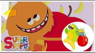 Apples amp Bananas  PUZZLE  Super Simple Songs  Nursery Rhymes [upl. by Eciryt]