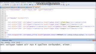 HTMLTutorialDeutsch  Header mit html erstellen  Teil 2 [upl. by Leiva]