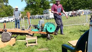 Avon dragsaw at Stradsett rally [upl. by Phillipp]