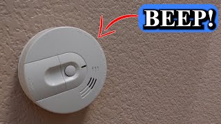 Smoke Detector Beeping Even Though its Hardwired [upl. by Clemente]