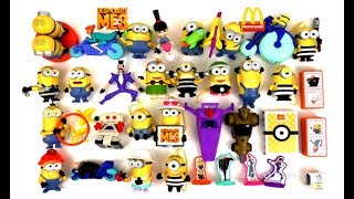 2017 FULL WORLD SET McDONALDS DESPICABLE ME 3 MINIONS HAPPY MEAL TOYS 29 KIDS COLLECTION EUROPE USA [upl. by Sug]