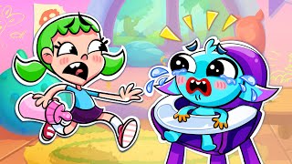 Why little sibling wont sleep   Kids song fun cartoon [upl. by Nyliuqcaj587]