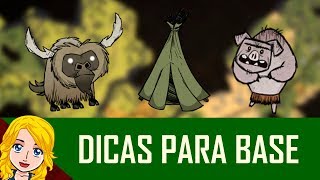 GAMEPLAY  Dont Starve Together Ep01  Dicas para montar sua base [upl. by Maurits]