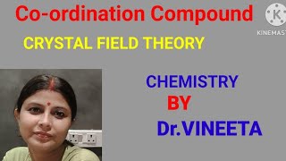 CRYSTAL FILD THEORY amp CRYSTAL FIELD SPLITTING IN OCTAHEDRAL amp TETRAHEDRAL COMPLEX [upl. by Etra723]