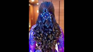 Amazing Bridal Hairstyles  Hairstyle with Open Hair Ideas [upl. by Patrice446]