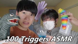 【ASMR】100 Triggers ASMR with Tsukki💥 [upl. by Nageam]