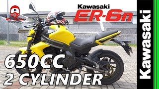 KAWASAKI ER6N  COCOK BUAT PEMULA  YUK COBAIN [upl. by Alesi]