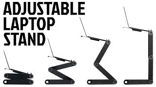 Adjustable Laptop Stand Review [upl. by Aicened488]