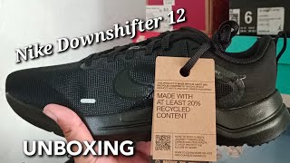 Nike Downshifter 12 unboxing before you buy nike nikerunning [upl. by Christina618]