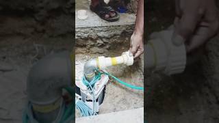 How To Fix Borwell Submersible Motor Pipe Fitting  youtube shorts feed  Short feed  yt Shorts [upl. by Tacita]