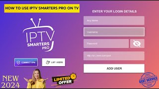 How to Install IPTV Smarters Pro on Smart TV 2024 [upl. by Arleen]