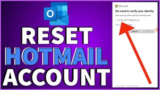 How to ResetRecover Hotmail Account Password 2023 [upl. by Pirri]