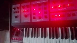 Oberheim OBX8 demo vintage style electronic music [upl. by Rapp]