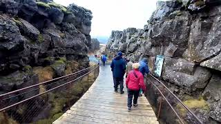 Part4 movement of the North American and Eurasian tectonic plates which are drifting apart [upl. by Ahsirak]