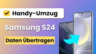 Daten von altem Samsung auf neues Samsung Galaxy S24 übertragen  Samsung Smart Switch 2024 [upl. by Bate518]