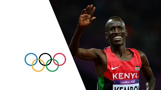 Ezekiel Kemboi KEN Wins 3000m Steeplechase Gold  London 2012 Olympics [upl. by Kiefer]