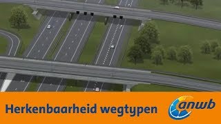 Herkenbaarheid van wegtypen  ANWB Verkeersveiligheid [upl. by Iron722]