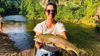 Trout Fishing at Rockbridge [upl. by Nared]