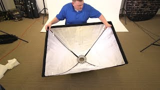 How To Set Up Any Shape of Softbox [upl. by Ormsby]