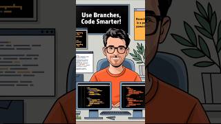 Why Git Branches Are a GameChanger for Developers shorts github [upl. by Trici]