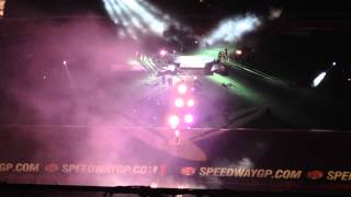 British Speedway GP Cardiff 2015 Riders Introduction [upl. by Anomar]