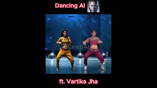 No one can beat Vartika bollywood dance india dancer ai trending viraldance trending [upl. by Oimetra]